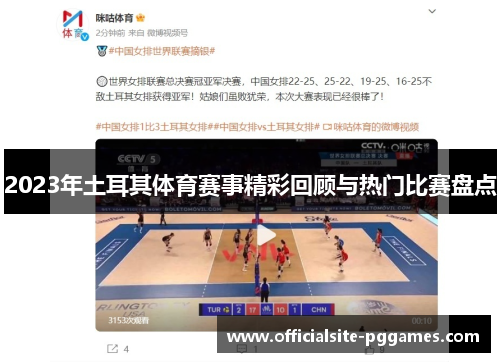 2023年土耳其体育赛事精彩回顾与热门比赛盘点